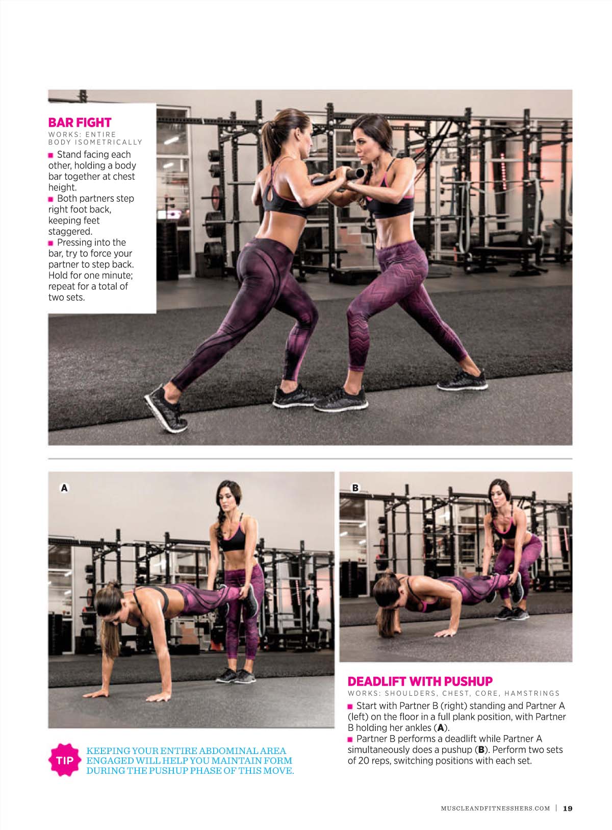 Bella Twins 9-page spread on Muscle & Fitness Hers magazine – Wrestling-Online.com