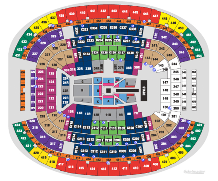 Wrestlemania 35 Seating Chart Prices