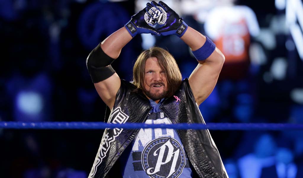 AJ Styles addresses the Too Sweet hand gesture at the end of his match –